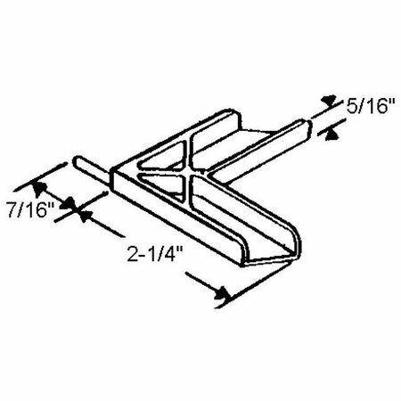 STRYBUC Screen Corner Nylon Black 900-13515